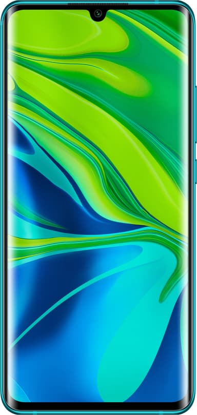 Xiaomi Mi Note 10 älypuhelin 6/128GB (Aurora Green)