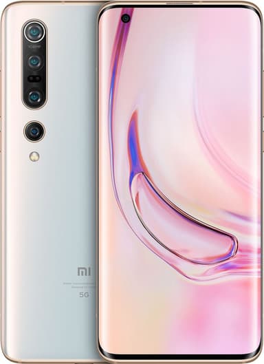 Xiaomi Mi 10 Pro 5G älypuhelin 8/256GB (Alpine White)