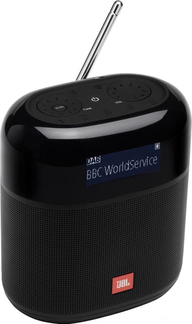 JBL Tuner XL kannettava FM/DAB radio (musta)