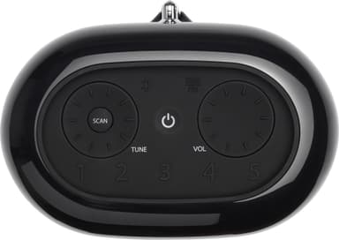 JBL Tuner XL kannettava FM/DAB radio (musta)