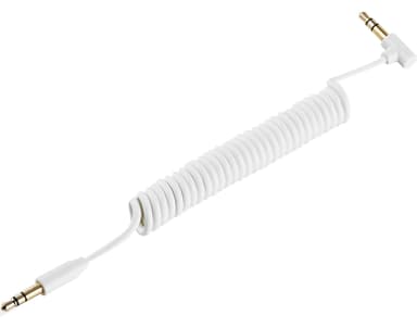 Goji 3.5mm kierrekaapeli 1 m (valkoinen)