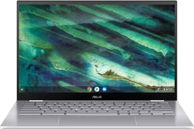 Asus Chromebook Flip C436, 14" 2-in-1 kannettava (hopea)