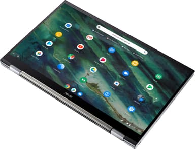 Asus Chromebook Flip C436, 14" 2-in-1 kannettava (hopea)