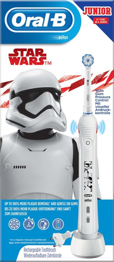 Oral-B Junior D501 StarWars sähköhammasharja lapsille