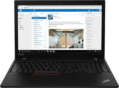 Lenovo ThinkPad L590 15,6" kannettava i7/8 GB (musta)