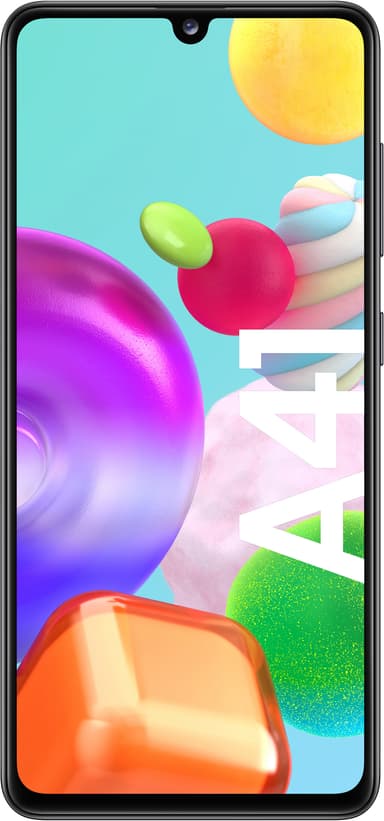 Samsung Galaxy A41 älypuhelin (musta)