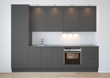 Trend Graphite Etulevy keittiöön 30x26
