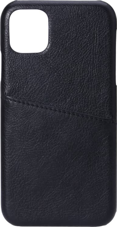 Onsala iPhone 11 nahkainen korttikotelo (musta)