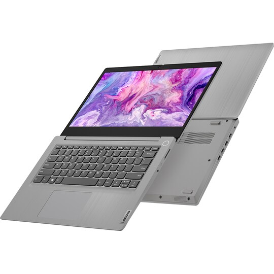 Lenovo Ideapad 3 14" kannettava (platinanharmaa)