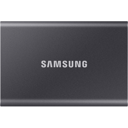 Samsung T7 ulkoinen SSD 1 TB (harmaa)