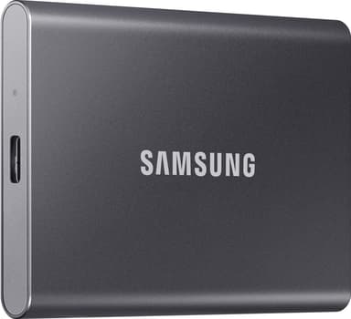 Samsung T7 ulkoinen SSD 2 TB (harmaa)
