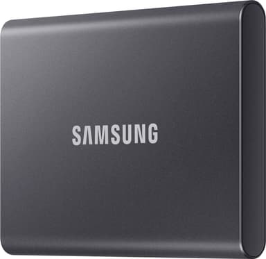 Samsung T7 ulkoinen SSD 2 TB (harmaa)