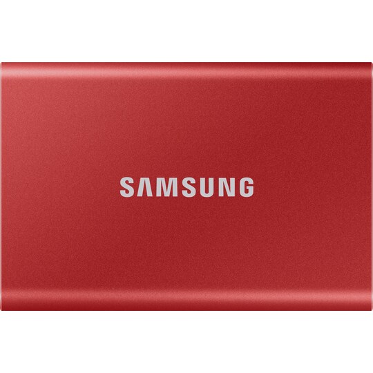 Samsung T7 ulkoinen SSD 2 TB (punainen)