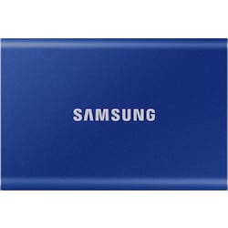 Samsung T7 ulkoinen SSD 500 GB (sininen)