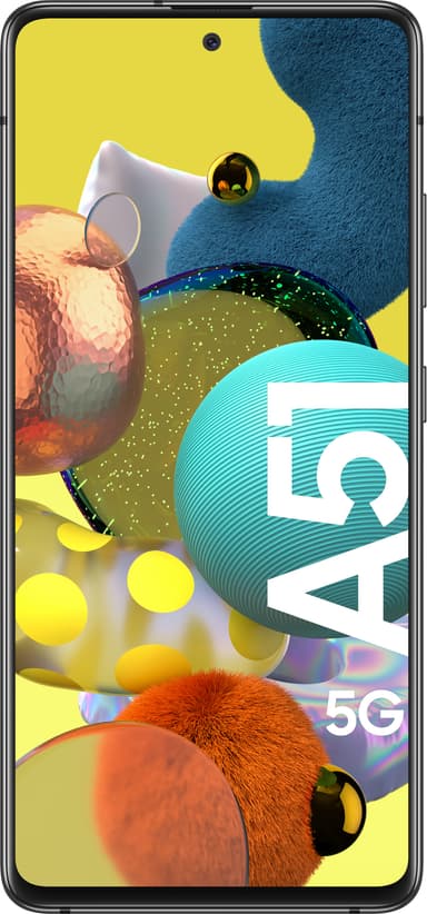 Samsung Galaxy A51 5G älypuhelin (musta)