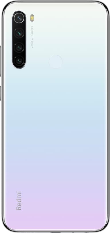 Xiaomi Redmi Note 8T älypuhelin 4/64 GB (Moonlight White)