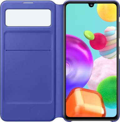 Samsung S View lompakkokotelo Galaxy A41 (musta)