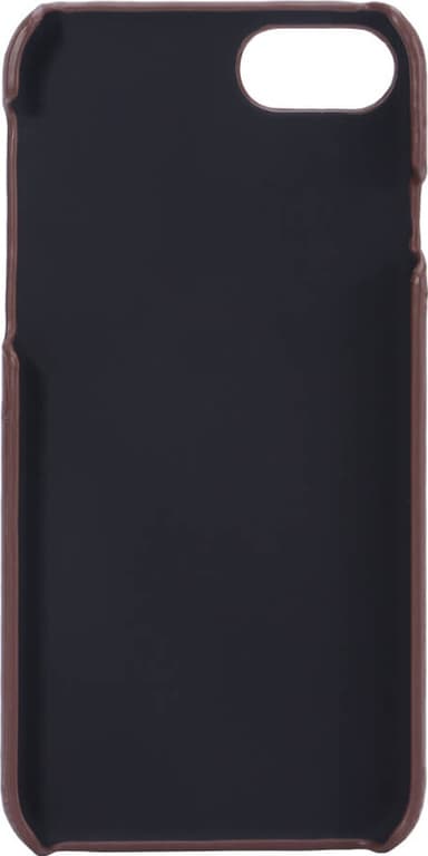 Onsala iPhone 6/7/8/SE Gen. 2/3 nahkainen suojakuori (ruskea)