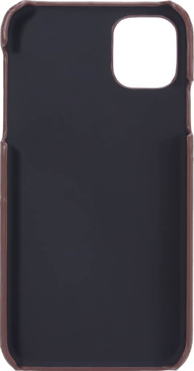 Onsala iPhone 11 nahkainen suojakuori (ruskea)
