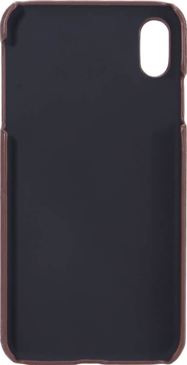 Onsala iPhone XS Max nahkainen suojakuori (ruskea)