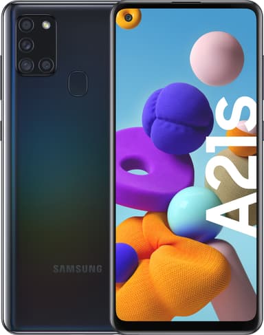 Samsung Galaxy A21s älypuhelin 3/32GB (musta)