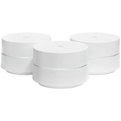 Google Wifi mesh-reititin (3 kpl, valkoinen)