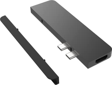 Hyperdrive 7-in-2 Duo telakka MacBook (tähtiharmaa)