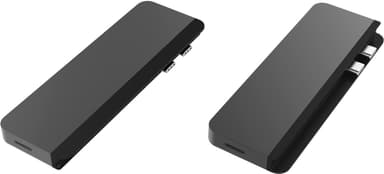 Hyperdrive 7-in-2 Duo telakka MacBook (tähtiharmaa)