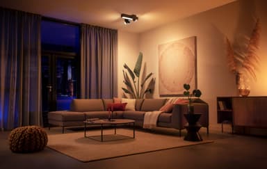 Philips Hue Centris Cross spottivalaisin 3x5,7W (musta)