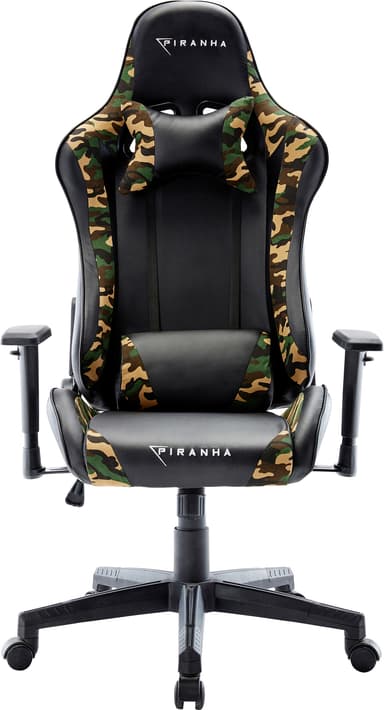 Black/green camouflage