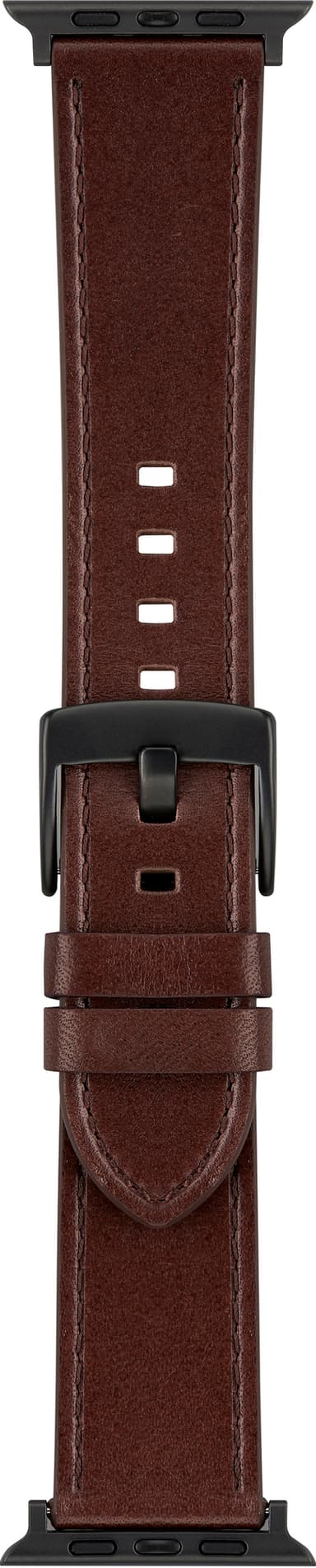 Sandstrøm Apple Watch nahkaranneke 42/44/45/49 mm (ruskea)
