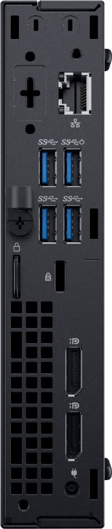 Dell OptiPlex 7070 MFF minitietokone i7/16 GB (musta)