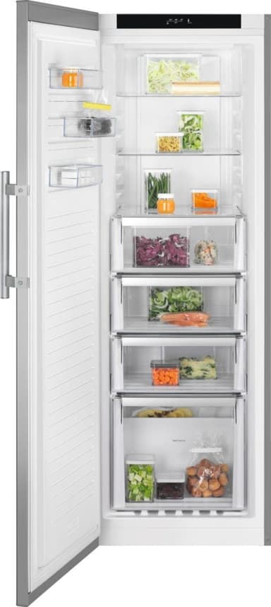 Electrolux pakastin LUC4NF23X (harmaa + ruostumaton teräs)