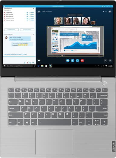 Lenovo ThinkBook 14 kannettava i5/8 GB (harmaa)
