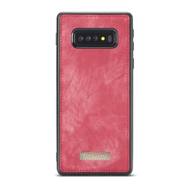 Samsung Galaxy S10 CASEME Irrotettava 2-in-1 kotelo - Punainen