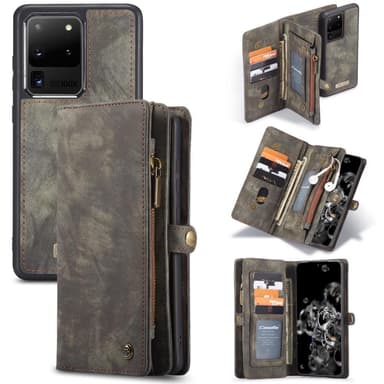 Samsung Galaxy S20 Ultra CASEME Irrotettava 2-in-1 kotelo - Harmaa