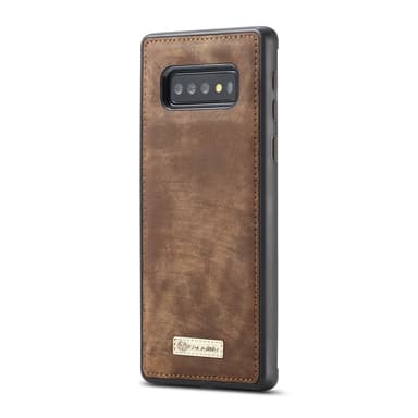 Samsung Galaxy S10 CASEME Irrotettava 2-in-1 kotelo - Ruskea