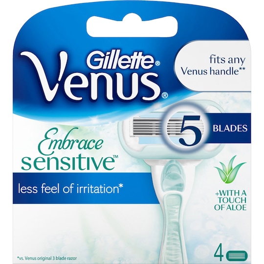 Gillette Venus Embrace Sensitive vaihtoterät 352883