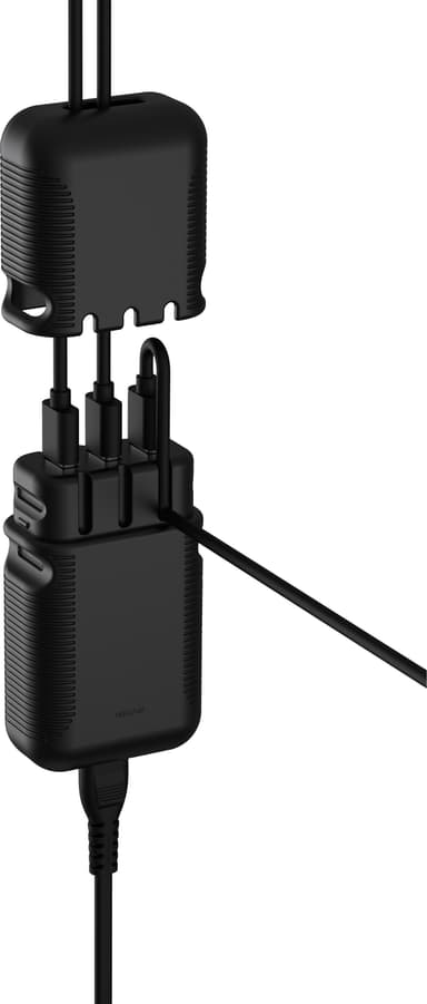 Unisynk Tripler USB verkkovirtalaturi (musta)