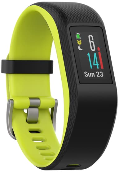Garmin Vivosport aktiivisuusranneke (lime, koko L)