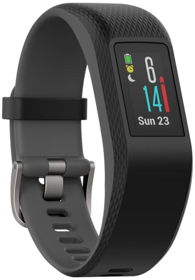Garmin Vivosport aktiivisuusranneke (harmaa, koko L)