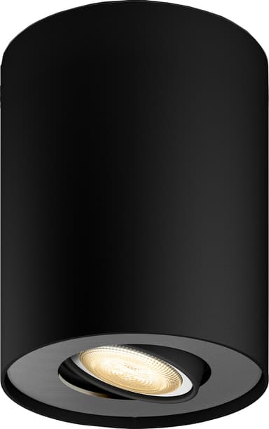 Philips Hue Pillar spottivalon jatko-osa 5633030P9 1 kpl (musta)