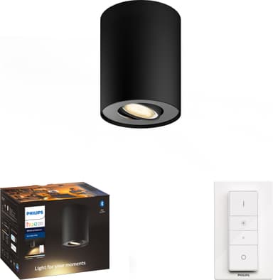 Philips Hue Pillar spottivalo 5633030P6 (musta)