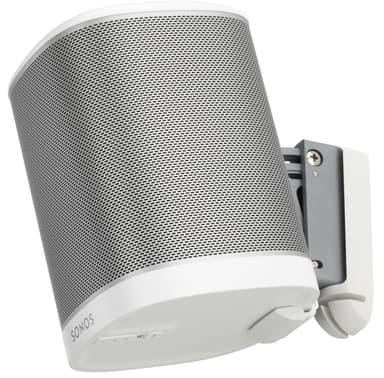 Flexson seinäteline Sonos PLAY:1 kaiuttimelle (valk.)