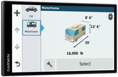 Garmin Camper 770 LMT-D GPS matkailuajoneuvoille