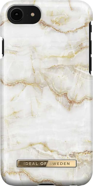 iDeal of Sweden iPhone 6/7/8/SE Gen. 2 suojakuori (Gold Pearl Marble)