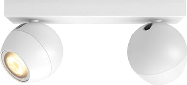 Philips Hue White Ambiance Buckram spottivalot (valk./2x 5,5 W GU10)