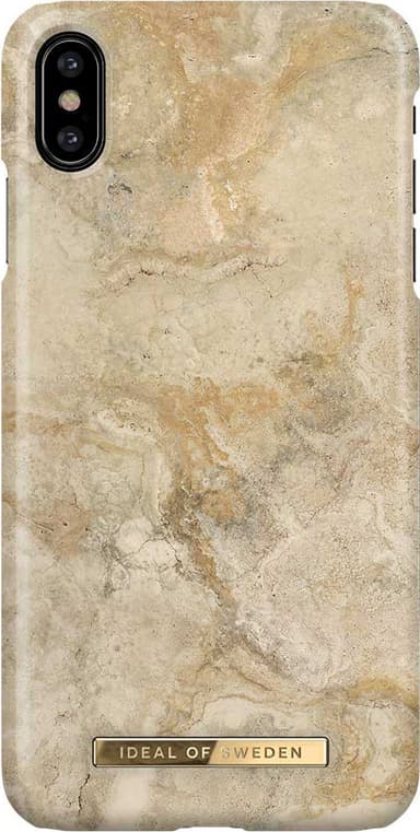 iDeal of Sweden suojakuori Apple iPhone Xs Max (Sandstone Marble)