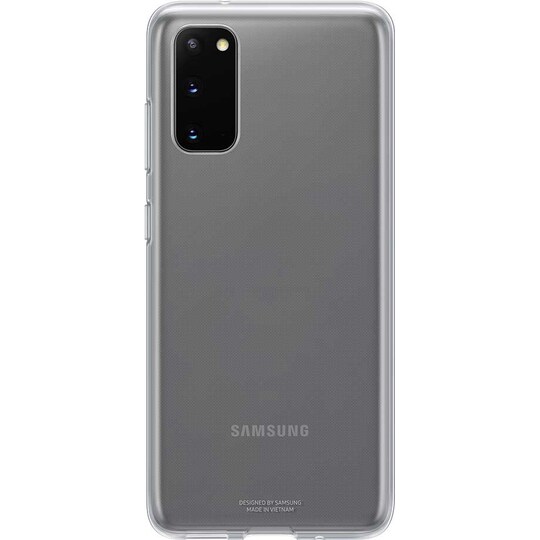 Samsung Galaxy S20 suojakotelo (läpinäkyvä)