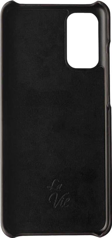 La Vie Samsung Galaxy S20 Plus nahkainen suojakuori (musta)